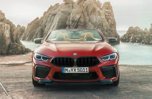 фото BMW M8 Convertible 2019-2020 вид спереди