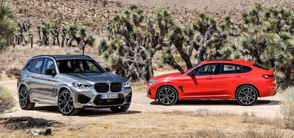 фото BMW X3 M и BMW X4 M 2019-2020