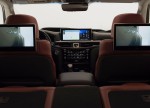 картинки салон Lexus LX 570 2016-2017 цветные экраны