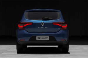 фото Renault Sandero 2020 вид сзади