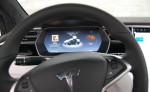 фото интерьер Tesla Model X 2016-2017 (панель приборов)