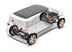 фото техника Volkswagen Budd-e Concept 2016 года