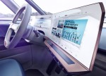 фото салон Volkswagen Budd-e Concept 2016 передняя панель