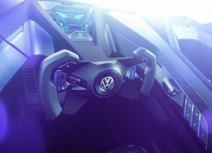 фото салон Volkswagen Golf GTE Sport Concept 2015 года