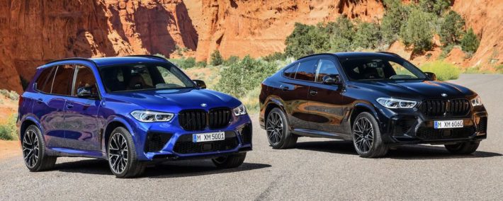 фото BMW X5 M и BMW X6 M 2020-2021