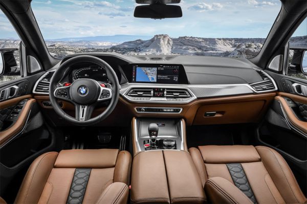 фото салон BMW X5 M 2020-2021 