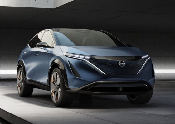 фото Nissan Ariya Concept 2019 вид спереди
