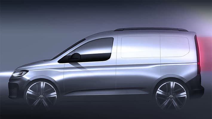 фото Volkswagen Caddy 2020 вид сбоку