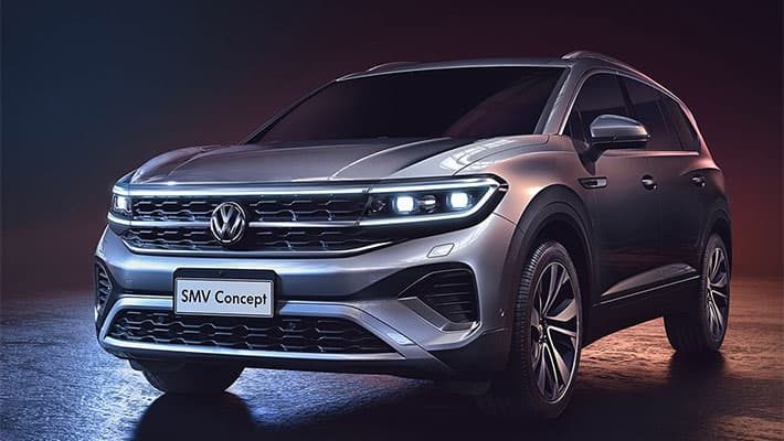 фото Volkswagen SMV Concept 2019-2020 вид спереди
