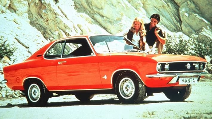 фото Opel Manta A 1970 года