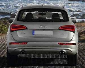 Audi Q5 2013 фото вид сзади