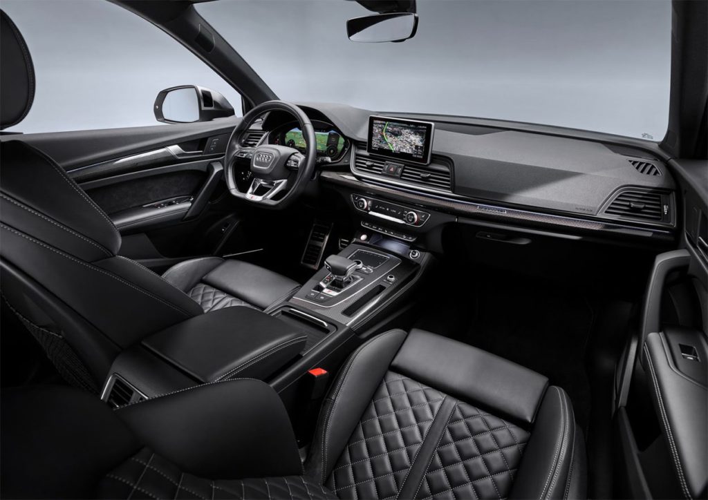 фото интерьер Audi SQ5 TDI 2019-2020