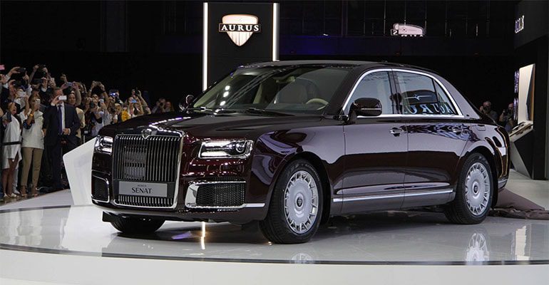 Aurus Senat 2018 – новый российский люксовый седан Аурус Сенат