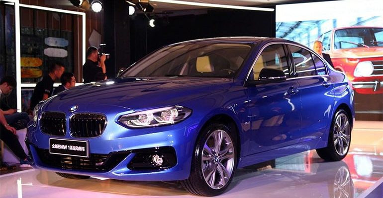 BMW 1-Series Sedan 2017 – премиум седан для Китая