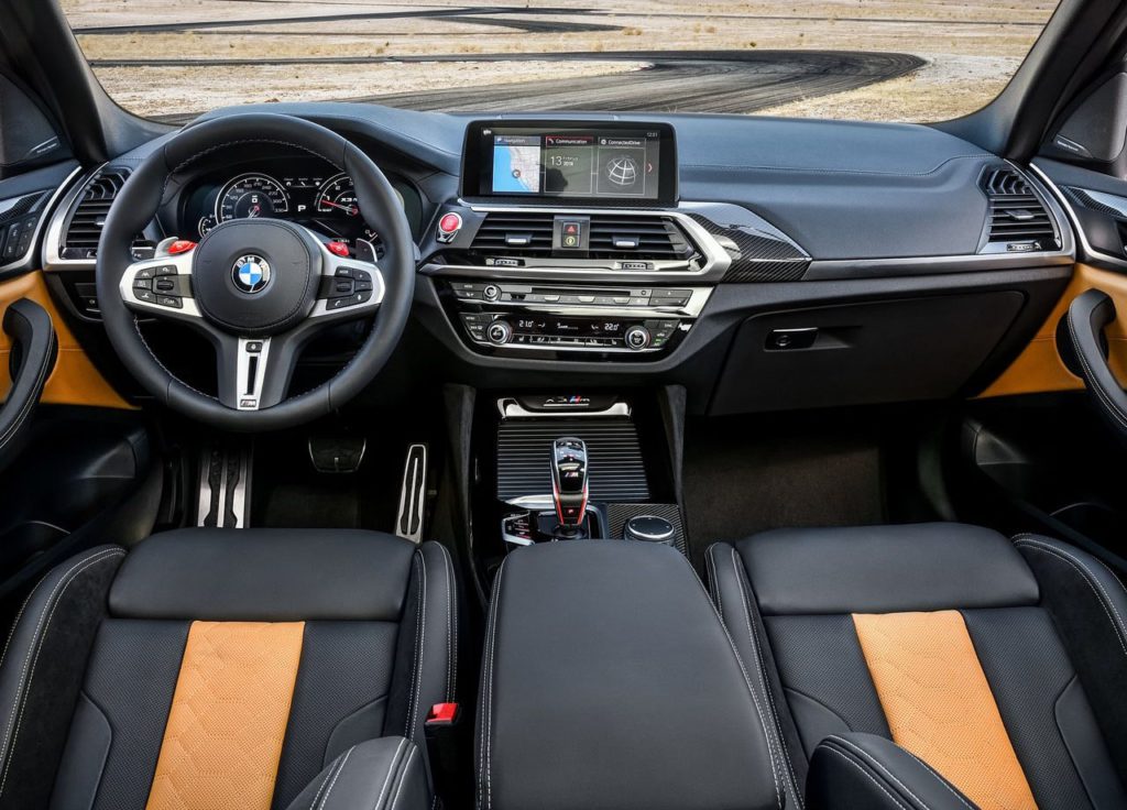 фото салон BMW X3 M и BMW X4 M 2019-2020