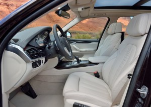 фотографии салона нового BMW X5 2014 года