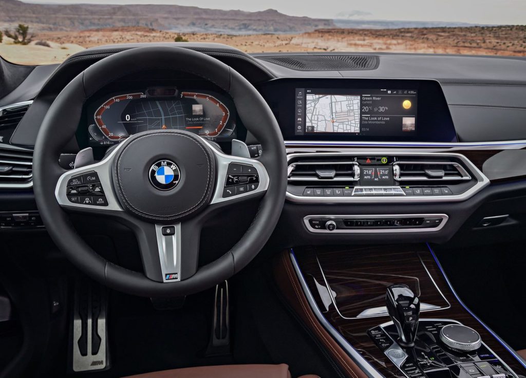 фото салон BMW X5 2018-2019