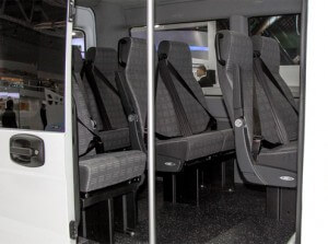 фото салона микроавтобуса Газель-Некст, пассажирские места
